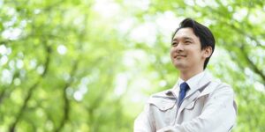 転職成功した方の笑顔写真